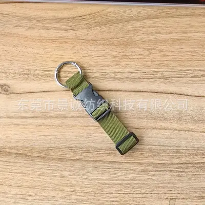 Plastic Buckle with Spring Ring for Backpacks and Luggage Packing Strap - 12