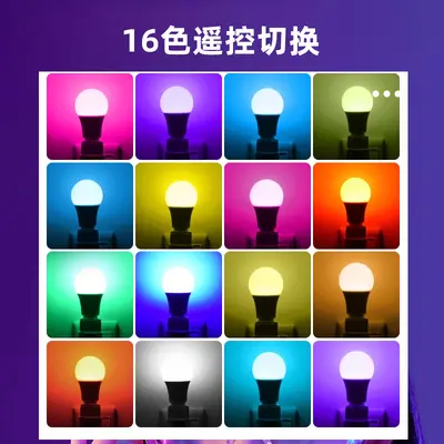RGB CW Dimmer Dimming Color Changing WiFi Smart Bulb Energy Saving LED Bulb Manufacturer