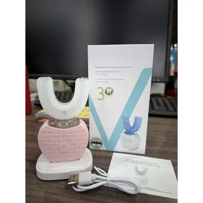 U tipi elektrikli diş fırçası, tam otomatik, yetişkin, sonik titreşimli - 9
