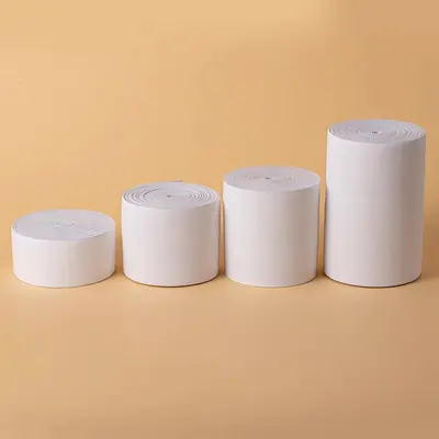 Black Flat Elastic Rubber Band 10 cm Wide, 5 cm Thick - 3