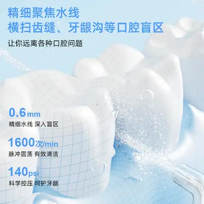 MOONSITI portable dental floss cleaner