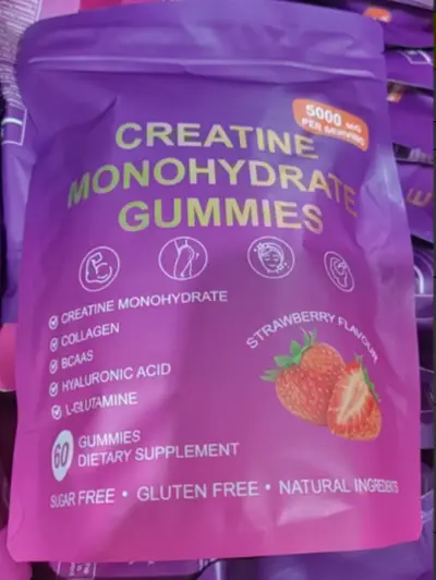Water-Soluble Creatine Monohydrate Gummies for Fitness - 11