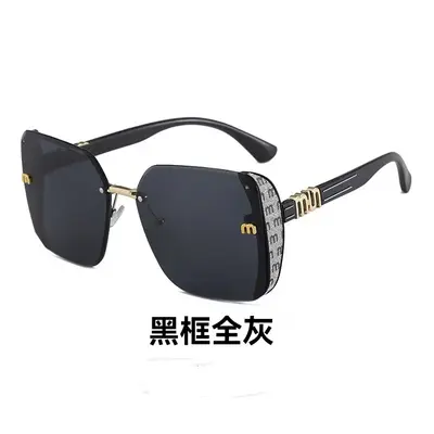 Women's Square Sunglasses, Premium Look, UV Protection for Travel - 9