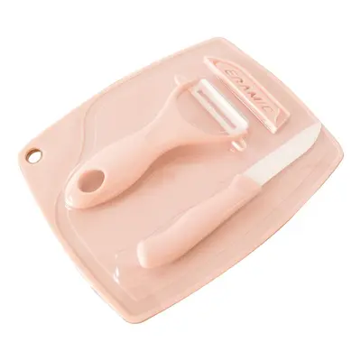 Ceramic Knife Set 3 Pieces with Cutting Board and Peeler - 7