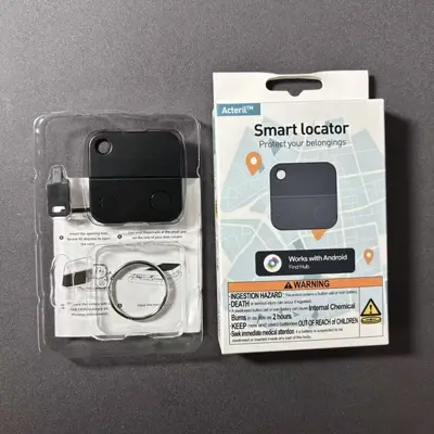 Ultraflaches Portemonnaie mit GPS-Tracker - 12