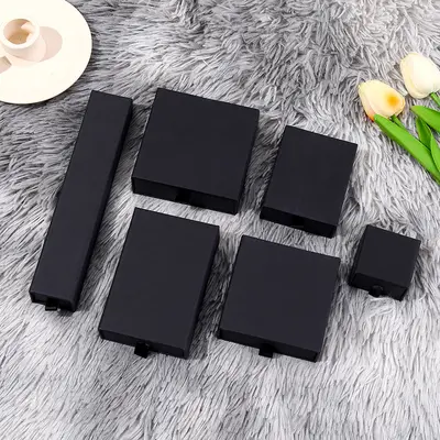 Factory Stock Available, Logo Customization Drawer Box Storage Organizer for Earrings Rings Necklaces Jewelry Premium Packaging Box - 7