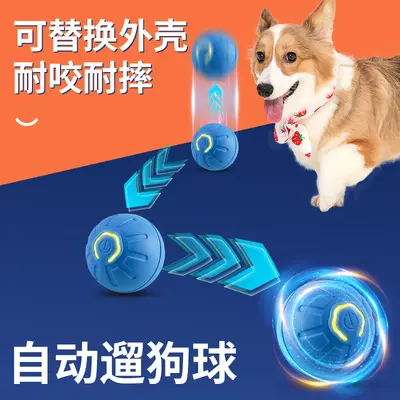 Electric Vibrating Bouncing Pet Ball for Cats and Dogs - 4