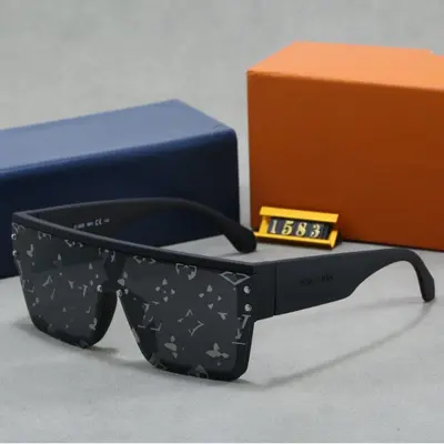 1583 UV Protection Pilot Sunglasses with Large TR90 Frame - 5