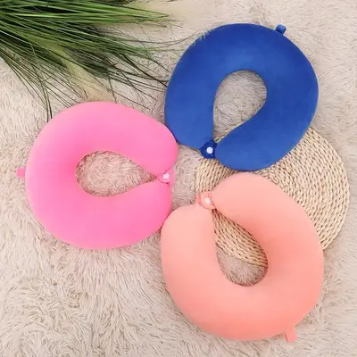 U-shaped neck pillow travel portable - 4