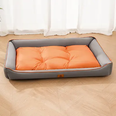 Waterproof Oxford Cloth Dog Bed, All-Season Cool Square Pet Mat - 9