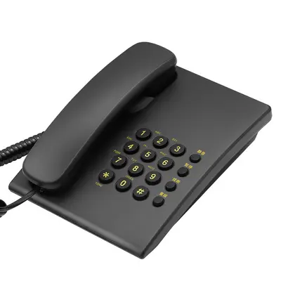 Kablolu sabit masa telefonu otel ve ofis için