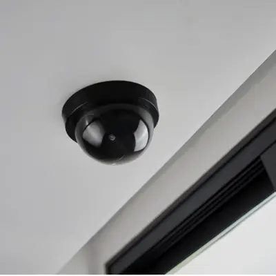 Indoor security camera, realistic appearance, 2-pack, black and white - 5