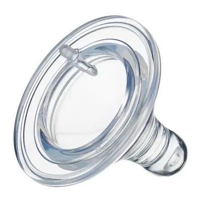 Baby silicone pacifier, ultra soft, wide caliber