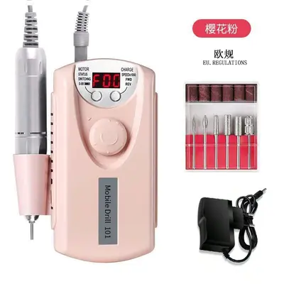Rechargeable 101 nail polisher nail polishing pen nail buffer nail file electric nail polisher LED - 11