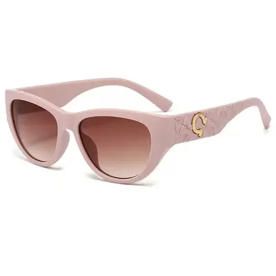 Women's Square Frame Sunglasses with UV Protection - 10