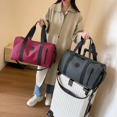 Tragbare Reisetasche, Herren Alltags-Crossbody-Sporttasche, Trainingstb mit Trocken- und Nassaufteilung, Damen Business-Reisegepäcktasche