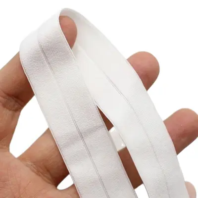 Elastisches Nylon-Einfassband, gefaltetes Gummiband, für Kleidung und Unterwäsche - 6
