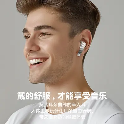 Новые беспроводные внутриканальные наушники True Wireless со специальной моделью для трансграничной торговли, с шумоподавлением, цифровым дисплеем, сверхдлительным временем работы от аккумулятора и качественным Bluetooth