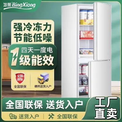 Ice Bear Small Double-Door Energy-Saving Refrigerator - 3