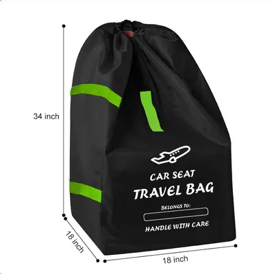 Kindersitz-Reisetasche Flugzeugtasche Kinderwagentasche Aufbewahrungstasche Korb Staubbeutel - 3