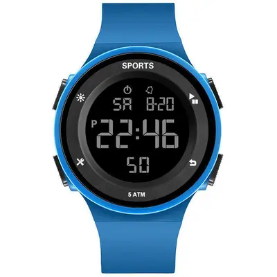 Elektronische Kinderuhr für Jungen mit sportlichem, minimalistischem Design - 7