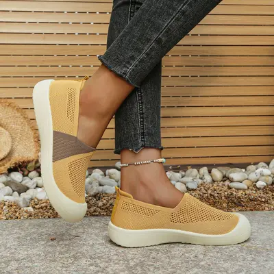 Women's Summer Mesh Shoes, Breathable, Soft Non-Slip Sole - 2