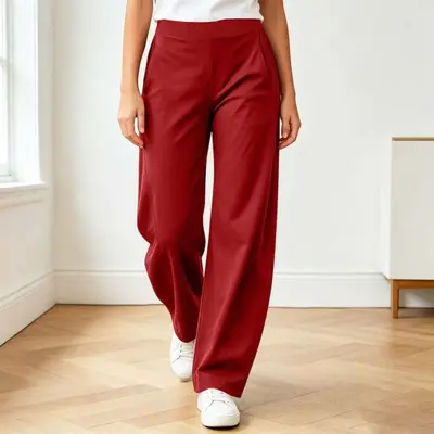 Loose Wide-Leg Streetwear Pants, Japanese-Korean Style Saber-Cut - 10
