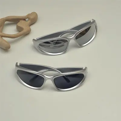 YK Style Unisex Fashion Sunglasses Hip-Hop Punk Casual Design Affordable Alternative to Luxury Brand Shades Popular for Foreign Trade