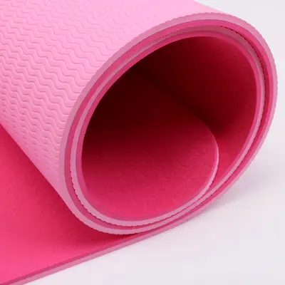TPE Yoga Matı, 183x80 cm, 8 mm, Kaymaz, Başlangıç Seviyesi