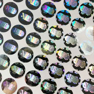 Laser Holographic Anti-Counterfeit Label, Self-Adhesive Sticker