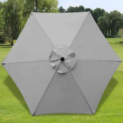 Ersatzbezug für Gartenschirm, Polyester, UV- und regenabweisend - 8