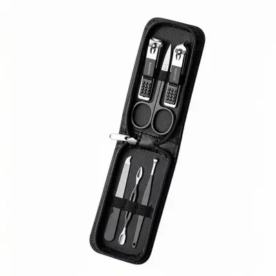 Stainless steel nail clipper set, 6-piece - 5