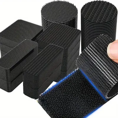 Self-Adhesive Velcro Hook and Loop Fastener Tape for Sofa and Rug Non-Slip - 4