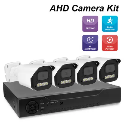CCTV gözetim seti, DVR AHD, 4 / 8 / 16 kanallı kamera seti - 4