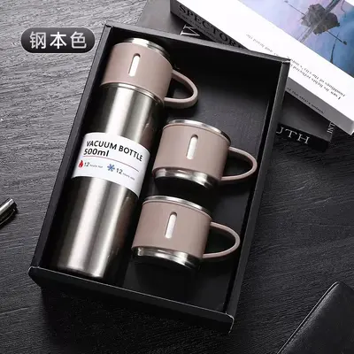 新款礼盒套装304不锈钢保温杯批发 男女便携商务泡茶杯礼品印logo - 12