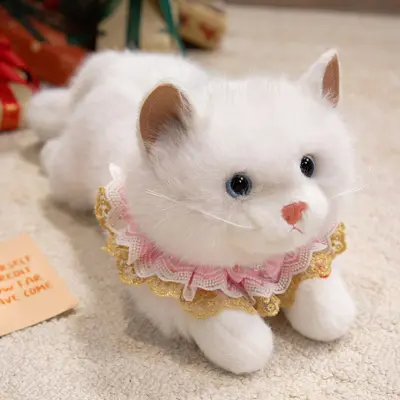Simüle Ragdoll Kedi Peluş Oyuncak, 2026 - 10