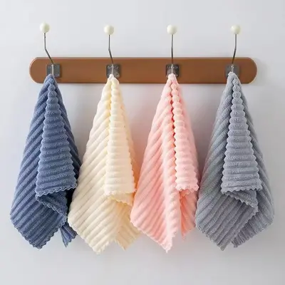 Korallenfleece Badetuch aus Mikrofaser, ultraweich, super saugfähig, schnelltrocknend, Geschenktuch, Strandhandtuch - 13