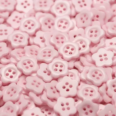 Plum Blossom Resin Buttons for Black and White Shirts and Cardigans - 12