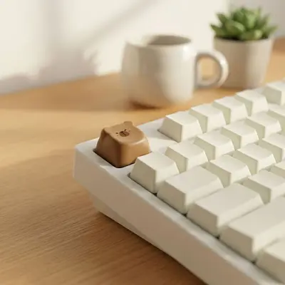 客制机械键盘按键MOA原厂OEM键帽定制印花透光雕刻PBT单个Keycaps