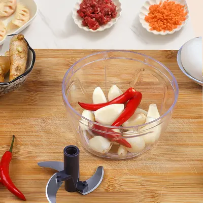 New garlic press garlic crusher home garlic breaker manual shrimp breaker garlic mincer vegetable chopper garlic mincer large capacity - 5