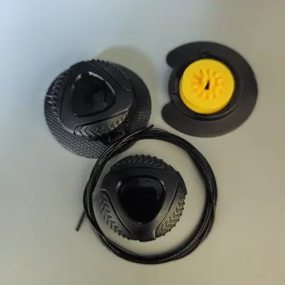 Rotary Button Shoe Buckle, Single-Turn Tightening, No Laces Required - 7