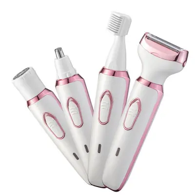 Cross-border Women's Electric Shaver Bikini Trimmer Hair Removal Device All-in-One Rechargeable Armpit Full Body Hair Shaver