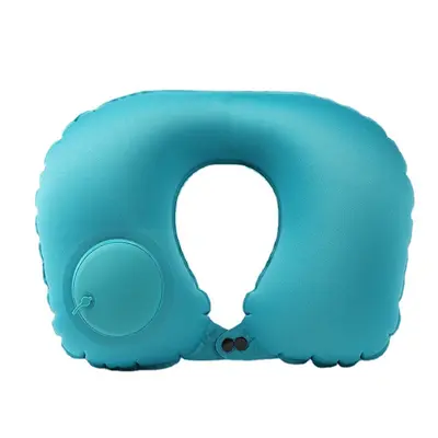 Inflatable U-Shaped Travel Neck Pillow, TPU