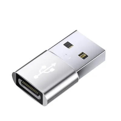 TYPE-C dişiden USB erkeğe OTG adaptör şarj dönüştürücü, araç bilgisayarı müzik dinleme için, Apple 17 için uygun. - 8