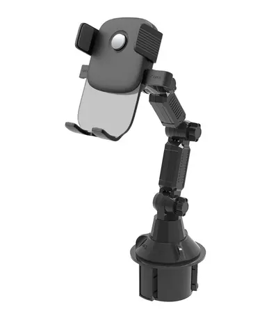 In-Car Cup Holder Base Phone Mount, Multi-Joint Magnetic - 9