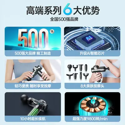 Konka V1 Fascia Gun Mini Muscle Relaxation Percussion Gun Electric Massager Amazon Best Seller 99 Speed Massage Gun - 3