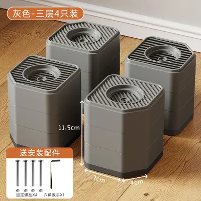 Washing machine base frame, anti-vibration, non-slip feet - 8