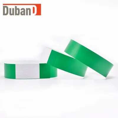 Fluorescent Waterproof Disposable Wristbands for Kids Birthday Parties - 10