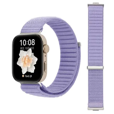Wave Pattern Nylon Velcro Strap for Huawei Fit 5 - 7