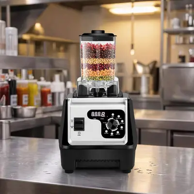 Yüksek güçlü ev blender buz kırıcı ve meyve sıkacağı